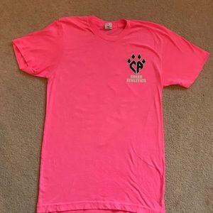 Cheer athletics hot pink claw T-shirt